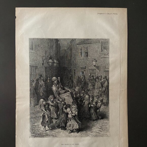 Gustave Dore, Antique Print, Harper's Weekly - Picture 3 of 4